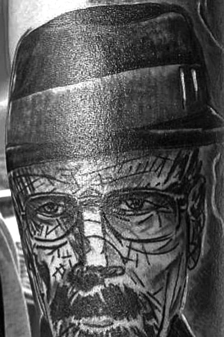 Porträt, Realismus-Tattoo von Radoja, Cult Art Tattoo Bielefeld